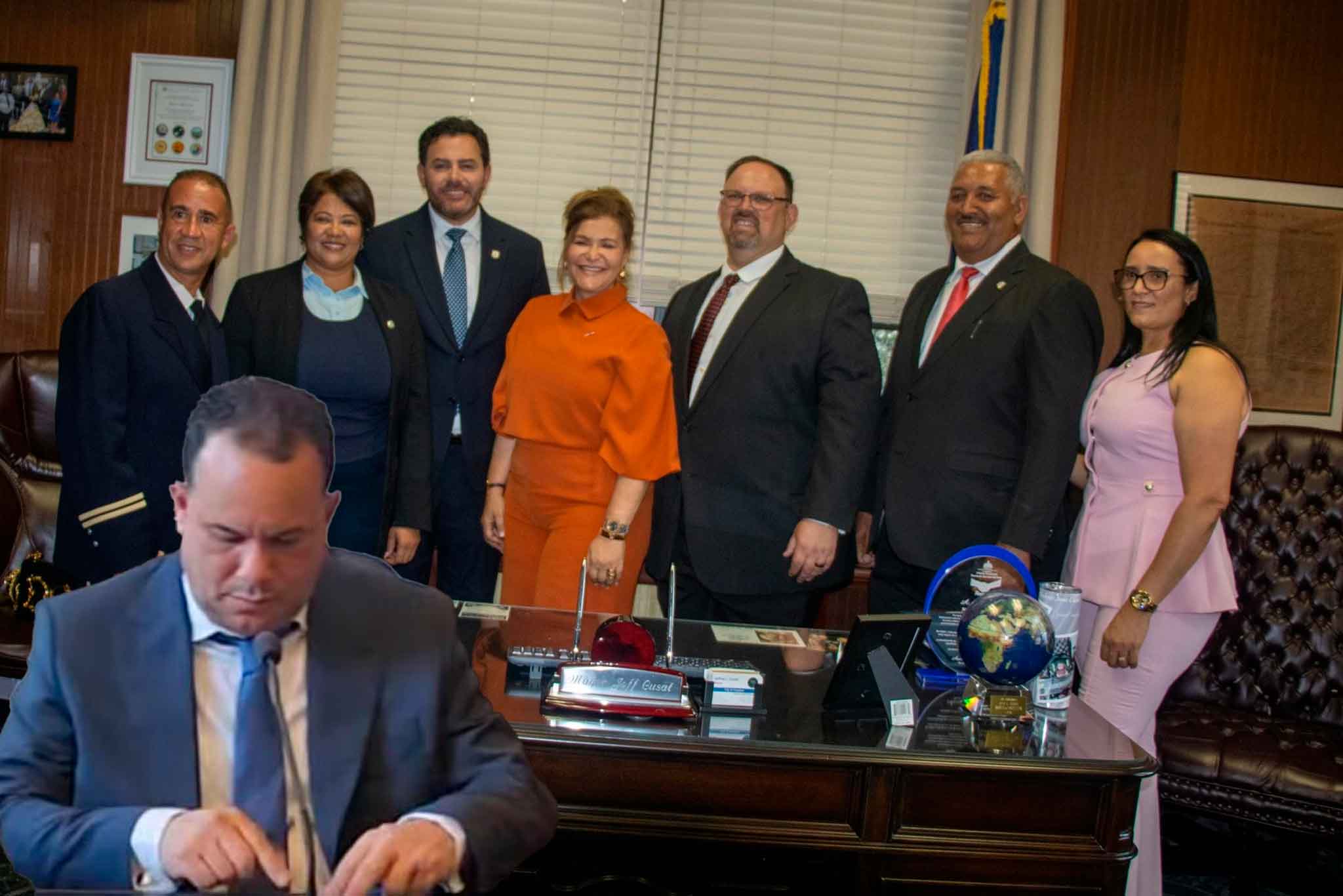 Hazleton Pensilvania y San José de Ocoa formalizan acuerdo de Hermandad